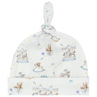 Baby Boys White & Blue Carousel Babygrow Set, 1, hi-res